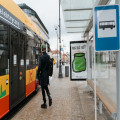 Wat is het bushokje poster formaat in Nederland?